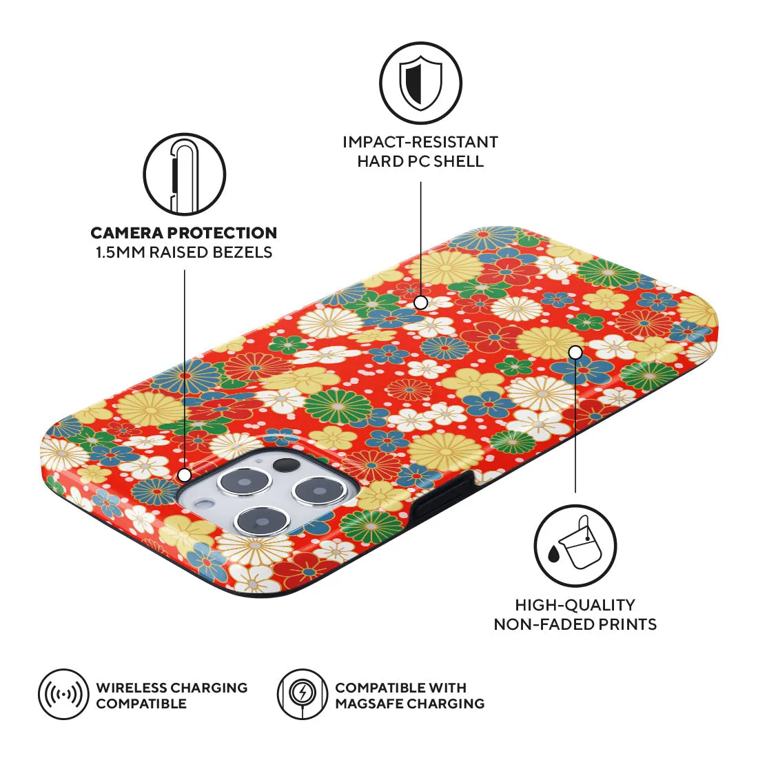 Japan Blossoms - iPhone 12 Pro Max Case