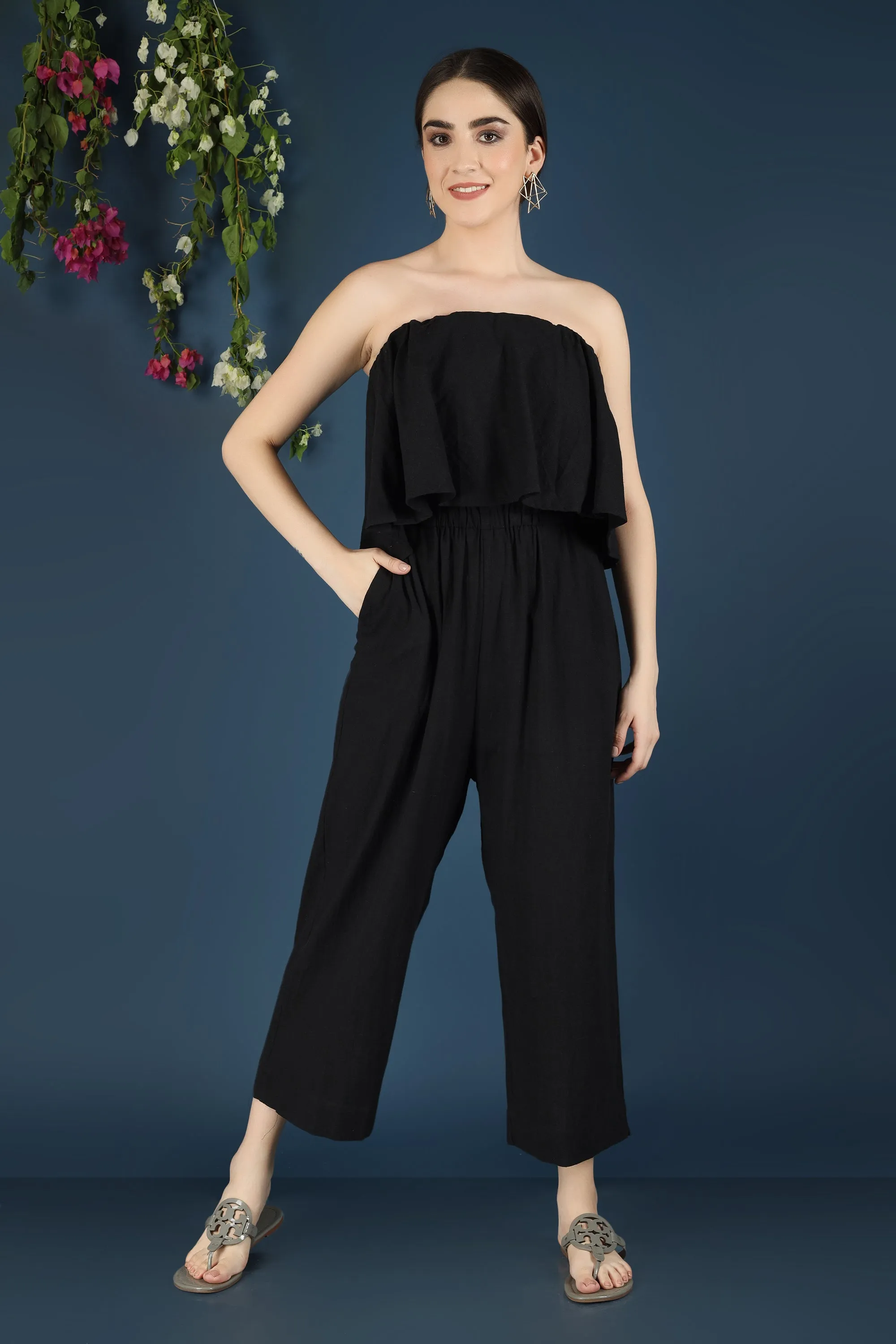 OFF WE GO JUMPSUIT