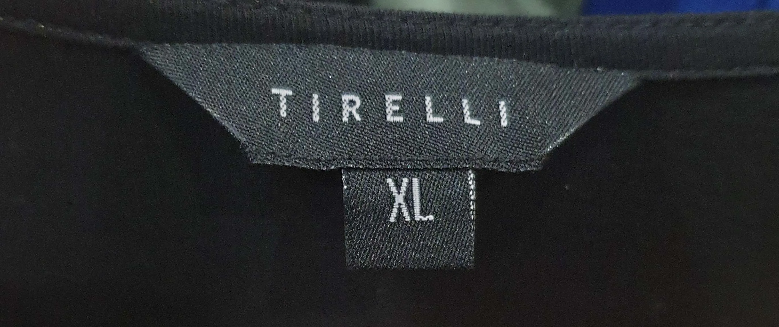 Tirelli black half sleeve dress size XL