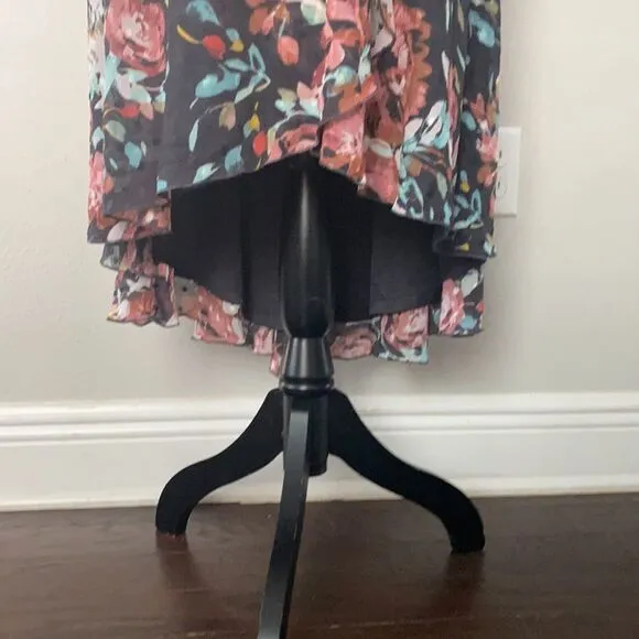 Torrid Faux Wrap Floral Print Dress Size 00