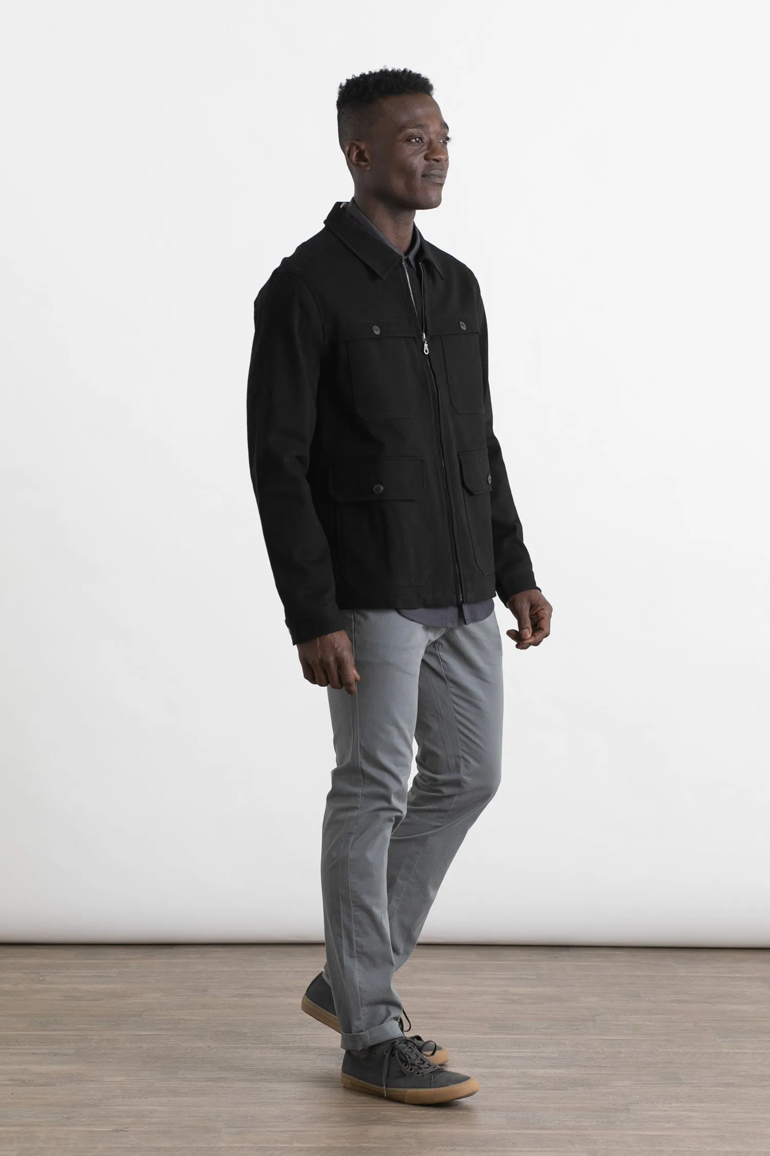 Watson Utility Jacket / Black